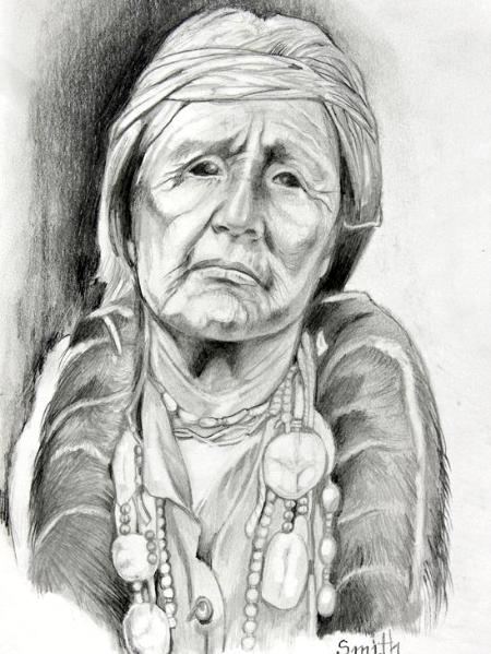 Hupa Woman